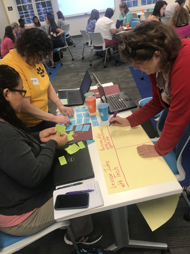 em_frizzell's tweet image. evaluating instructional decisions as we ask ourselves “Is technology the right choice?” #ElonEd #ElonEdTech