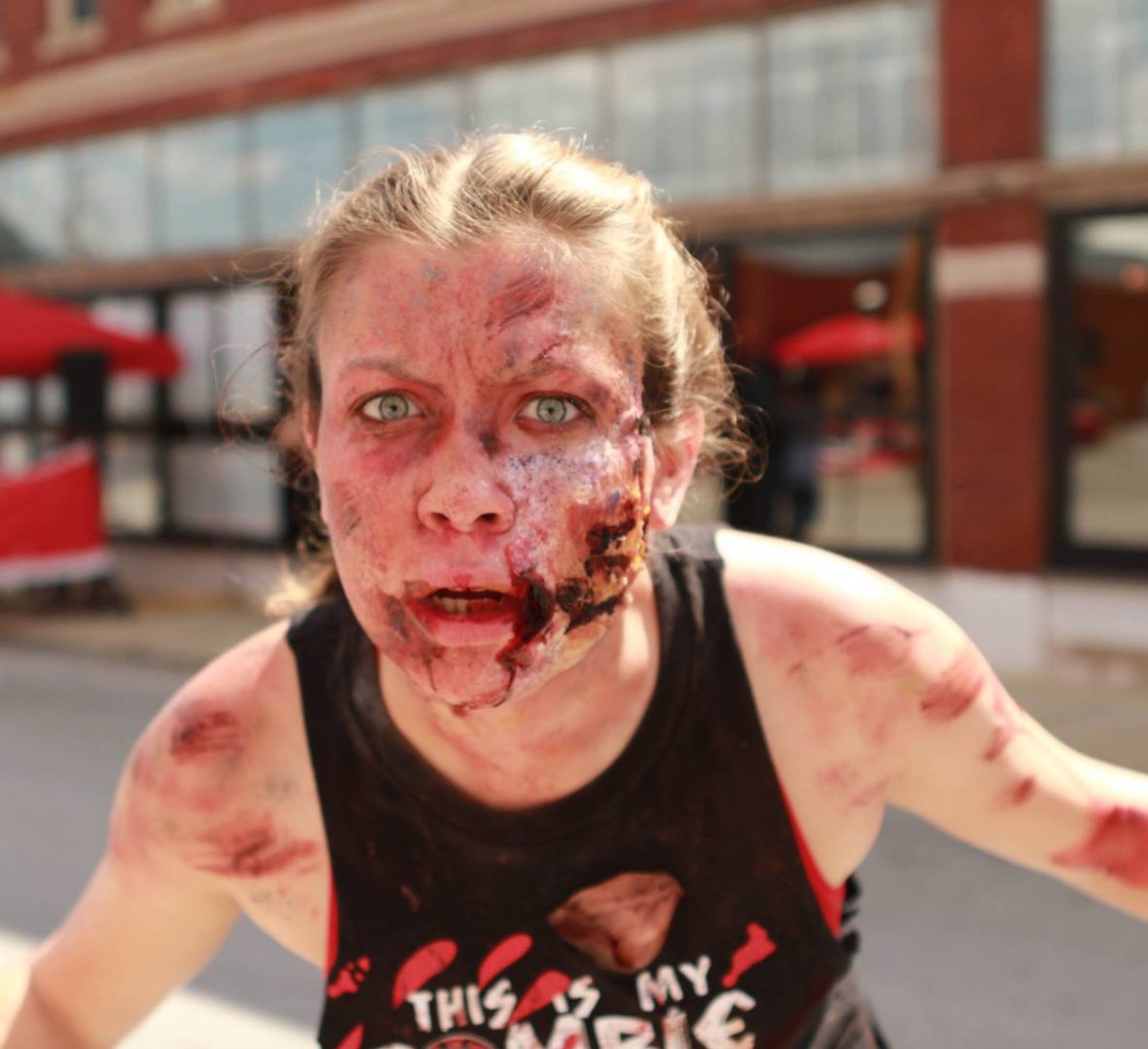 eotwpc's tweet photo. Hey Denver, sign up for End of the World Pub Crawl on October 20th! Why? Because why wouldn't you want to spend your Saturday with this beaut? #eotwpc #denver #zombies #pubcrawl. https://t.co/VPxL0QlHDO