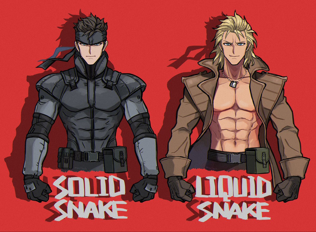 まりぞう V Twitter ソリッド スネーク リキッド スネーク Mgs