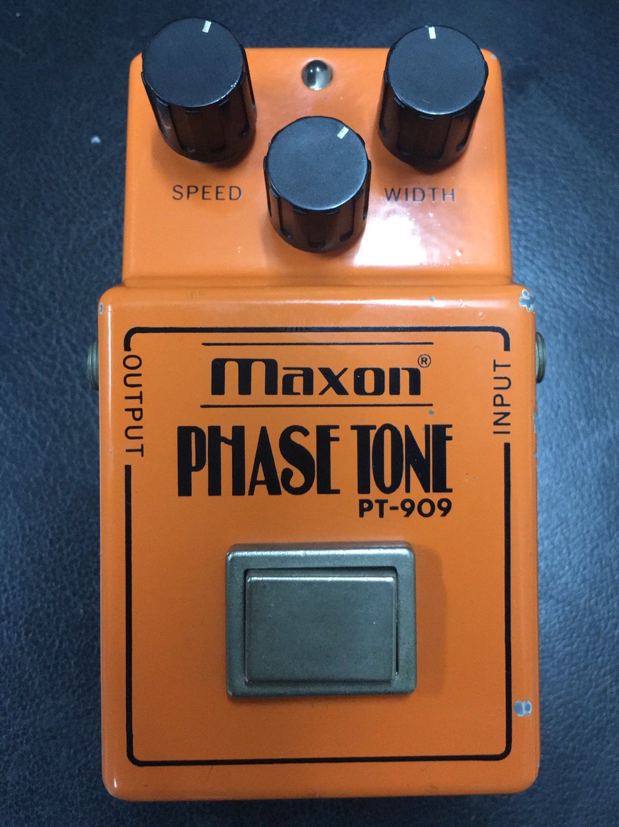 valentinecomp's tweet photo. 激レアさん エフェクター✌️😆
MAXON PHASE TONE
PT-909
マクソン #maxon #phaser #phasetone
#pt909 #ibanez #pedals
#effector #madeinjapan
#マクソン #日伸音波製作所
#valentinecompany
#ヴァレンタインカンパニー
VALENTINE COMPANY https://t.co/AfQe7Np3Nw