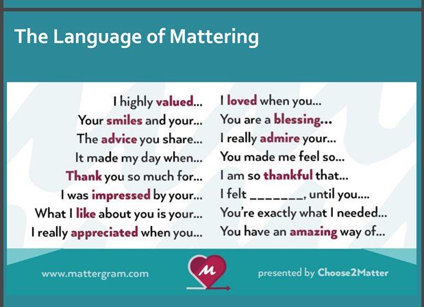 AngelaMaiers's tweet photo. Helping someone to understand they matter does not have to be complicated. #EdChat #Education https://t.co/fKa5P6fBiT