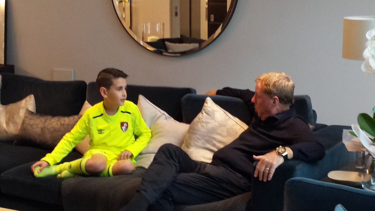 paulscates's tweet photo. Fantastic morning filming with the legend that is @HarryRedknapp &amp; one of our young hero's - Launching our Inspirational Children &amp; Young People's Awards @MusicInTheMind1 on Friday 12th October - Bournemouth 

Each of our young hero's will go on a once in a lifetime journey😊 https://t.co/fOT5PO1Bon