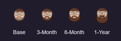 Der <a href="/PSAnimated/">PS Animated</a> hat mir coole "Treue-Abzeichen" für Twitch gebastelt! Je länger ihr Sub seid, desto krasser wird euer Bart! Find ich ne geile Sache! (Ideen-Credit an <a href="/AmArschDerWelt_/">vanii</a>)