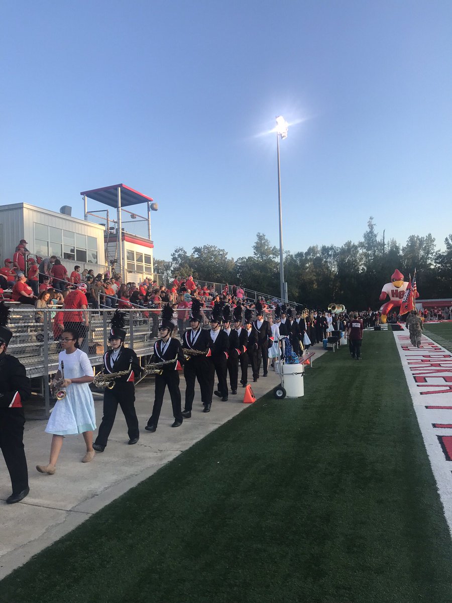 Harmony Grove Hs Good Luck To The Cardinal Pride Marching Band Today Hg Will Perform At Noon At War Memorial Stadium Gocards