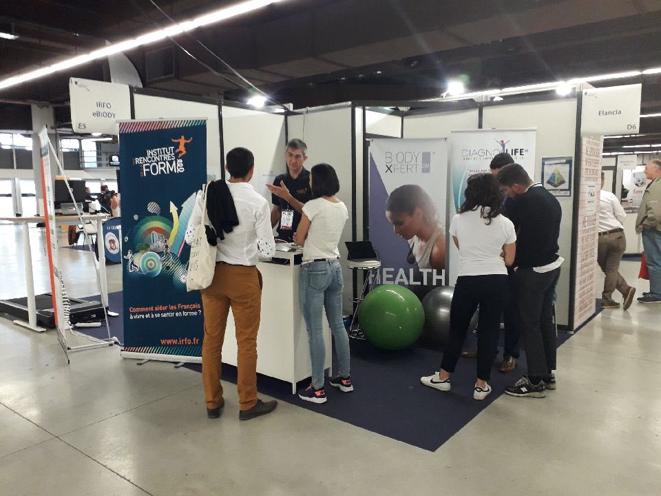 officiel_IRFO's tweet photo. La 2ème édition du @salonsportsante est d’ores et déjà un succès 🙌👏 On vous attend cet après-midi pour évaluer et optimiser votre #Forme avec @diagnoform #BienEtre avec #Diagnofeel #ModedeVie avec #Diagnofeel👊👍😊 #3SBE @LamblinPhilippe @thib_deschamps @JeromeVillon https://t.co/TXiiAc1pt6