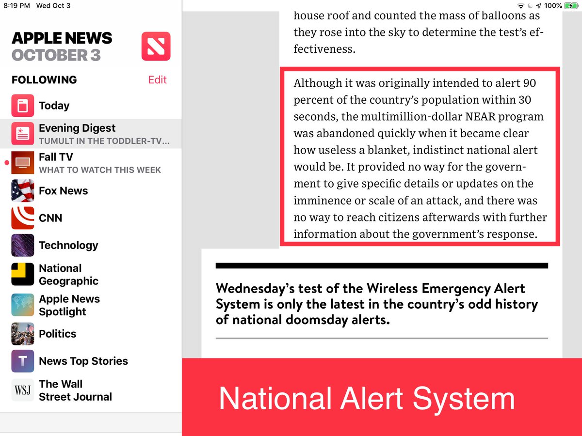 Money wasted in a senseless program. #nationalalert #firstalert #femaalert