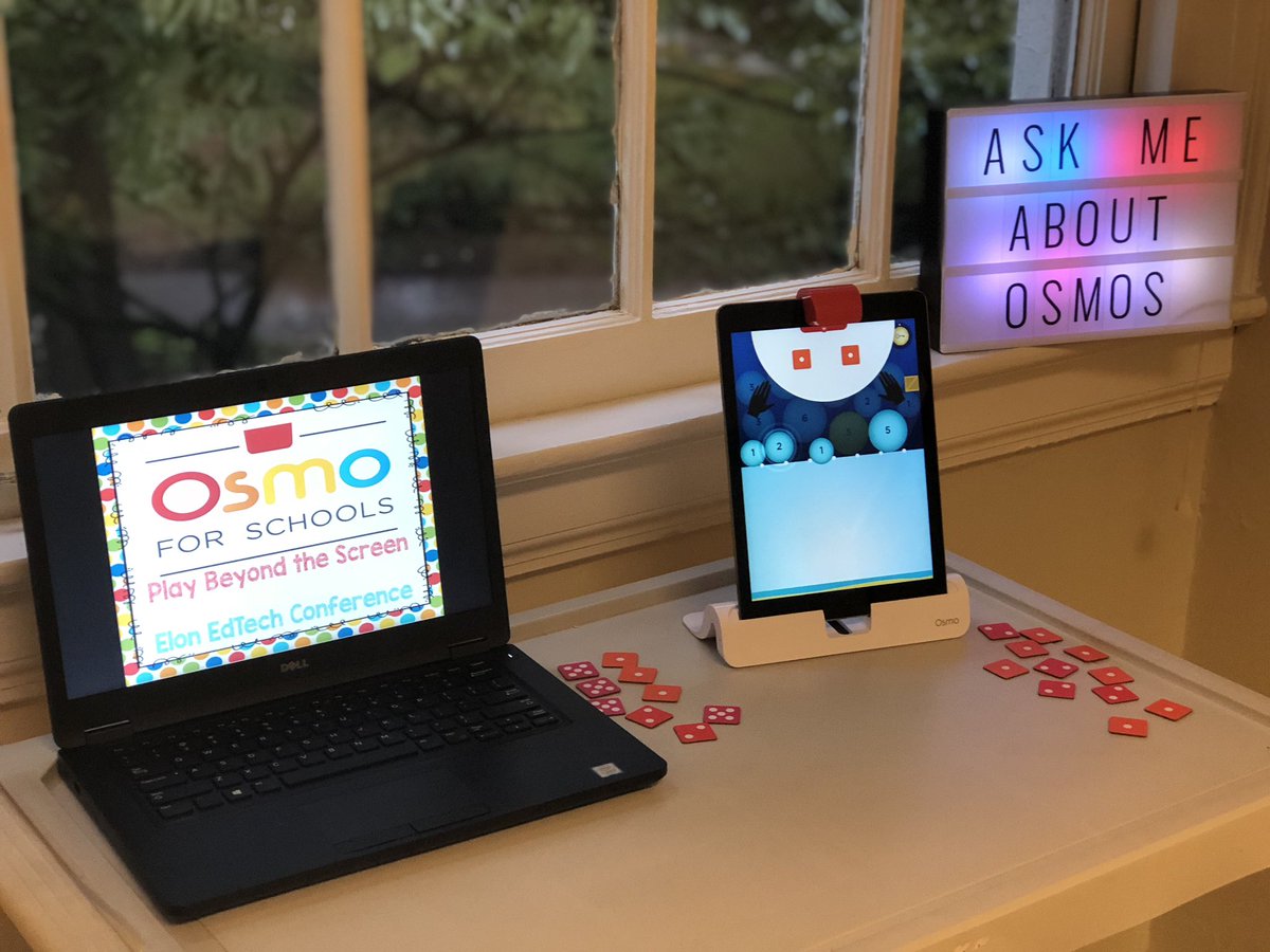 tech4tinies's tweet image. Come hang out with me at the #ElonEdTech #digitalplayground and learn how I use @PlayOsmo in my classroom! #tech4tinies