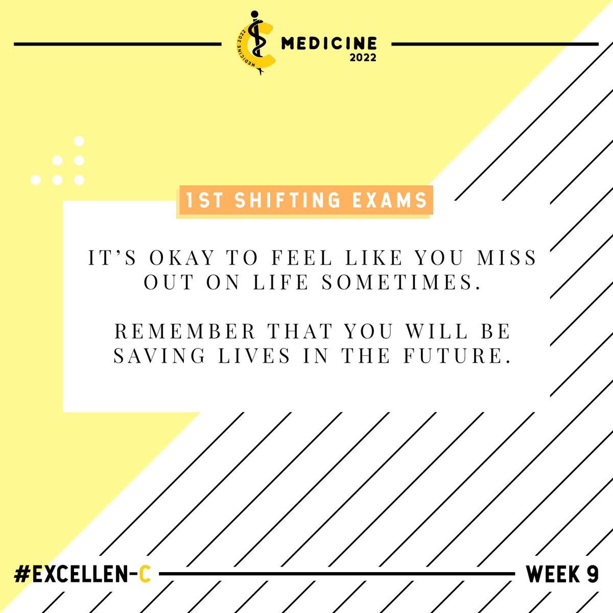 USTCMED2022's tweet photo. May we never let the frustration &amp; exhaustion of studying hinder us from becoming great doctors in the future. Chin up, future MDs! Kakayanin 💪🏼 Always #StriveForExcellenC!

#VitaminC #ExcellenC #SecCTime https://t.co/n6Q00iYXi8