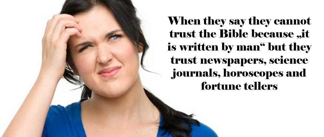 adiaryofheaven's tweet photo. When they said they cannonr trust the Bible because ,,it written by men but they trust newspapers science journals, horoscopes and fortune tellers.#important #bible #Jesusisanswer #paradox #goodpoint #science #life #belightandsalt #lightandsalt #Godkingdom #wakeup #WakeUpAmerica https://t.co/ynsJ8Mv4SV