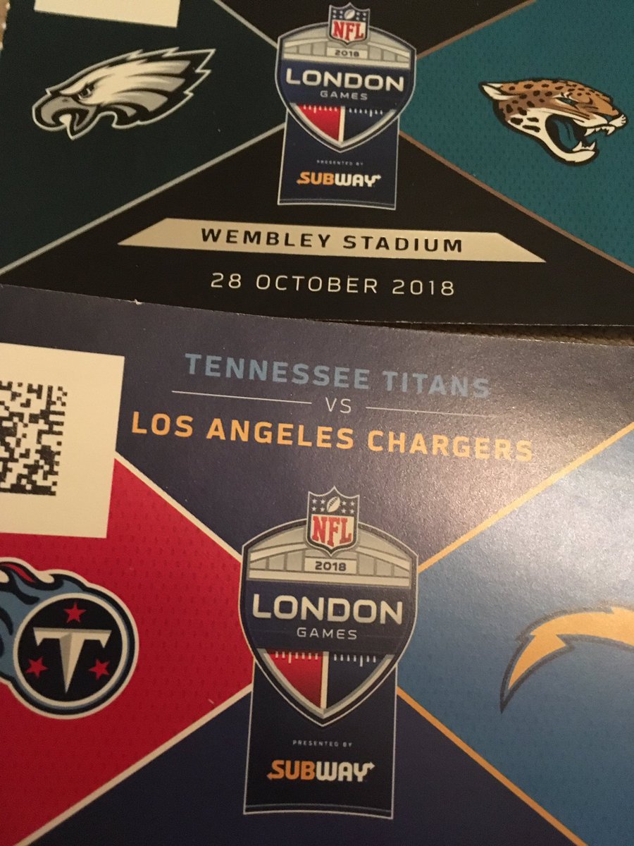 Tronulas's tweet image. My @NFL tickets are finally here. Can’t wait for the @Jaguars win and the @Titans mauling.  @JaguarsUK @NFLUK @NFL @DownbytheBank