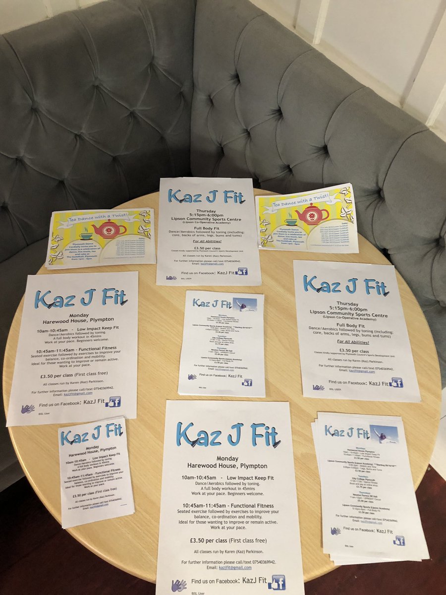 KazJFit's tweet photo. #ExeterSportsFest information table! https://t.co/9lnifpGN96