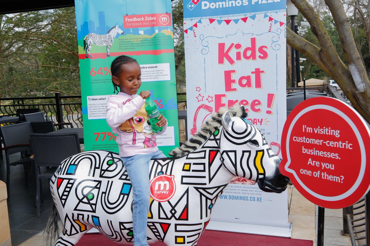 Ajua_Africa's tweet photo. Handing over our #FeedbackZebra to the @dominosKenya team who are going the extra mile to meet their customers needs #DominosCares #MegaWeek @ngithaka https://t.co/Fem2M6QyJB