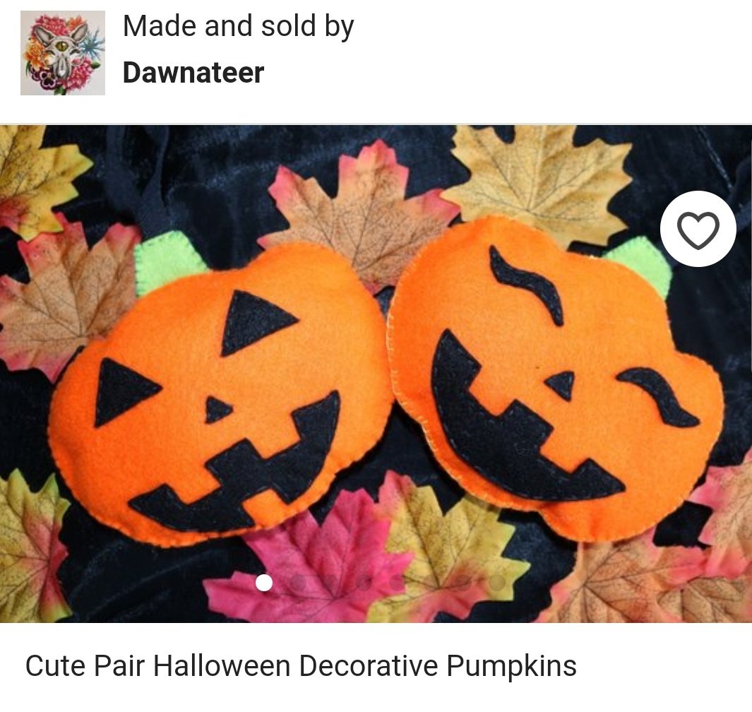 Dawnateer94's tweet photo. These lil #Pumpkins are now for sale! Perfect lil #halloweendecorations so tag someone who you think would like em!

I'm also having a #sale on all my art items from as little as £3!!! 

Link Below! 👇
https://t.co/nPyYNzKAgw https://t.co/5CZX0gnjyw