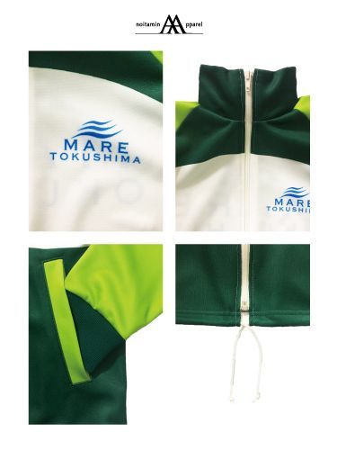 noitaminaaparel's tweet photo. ノイタミナアパレル【DIVE!!】チームジャージ　MARE TOKUSHIMA ver.
https://t.co/OSsZxeXxjU
松野をはじめとしたMARE TOKUSHIMAのメンバーが着用しているジャージを完全再現‼️🌊
「DIVE!!」The STAGE!!ではキャストさんが着用✨会場物販でも発売中✨
#dive_anime
#ダイ舞 https://t.co/ZLYmMVg6GD
