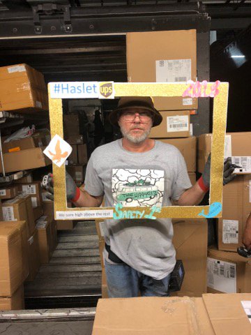Tam_UPS's tweet photo. Team Indy is Haslet ready! We're excited to make the move! #IndyPreload #Indy2Haslet #HasletHawks #WeSoreHighAboveTheRest @RedRiverUPSers @ExperienceUPS @UPSers @roy_ups @UPS_News @gmcgufUPS @JHHumerUPS @JoeGaukler @NilesShawna @hill_deryl https://t.co/NYqgx1MbG7