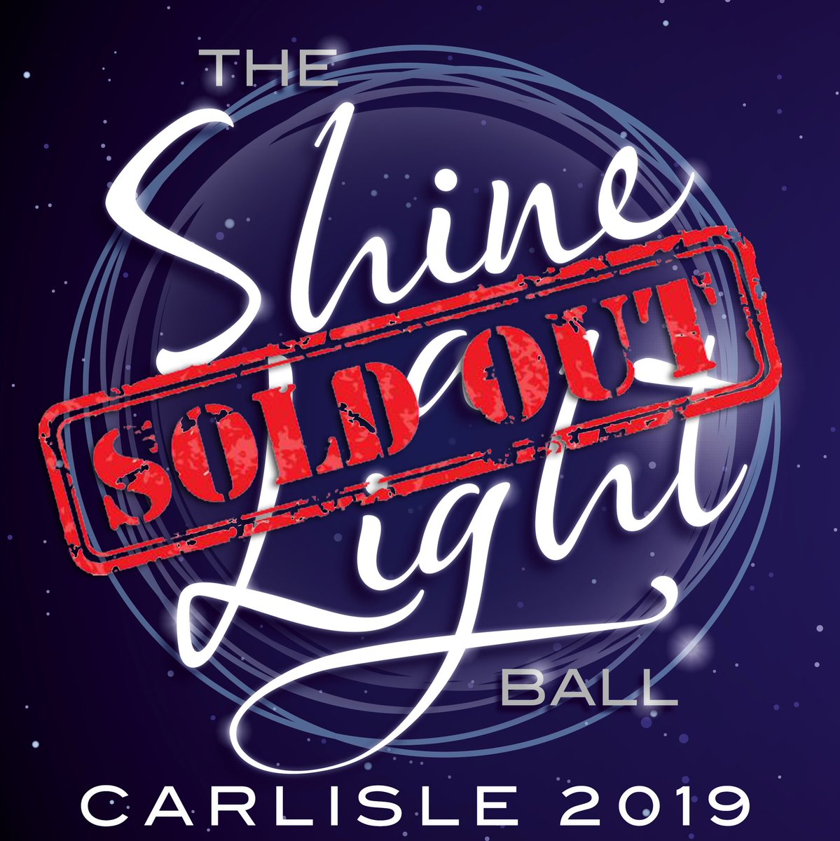 Wow wow wow!! 

The 2019 Shine A Light Ball in #Carlisle has SOLD OUT in 2 mins!!

Thank you so much for all the continued support for this special charity event 🙏🏻

#Carlisle #Cumbria <a href="/LeeBrennanEnts/">Lee Brennan Entertainment</a> <a href="/MrLeeBrennan/">Lee Brennan</a> <a href="/LornaJenks/">Lorna Jenkins</a> #Charity #Shine19
