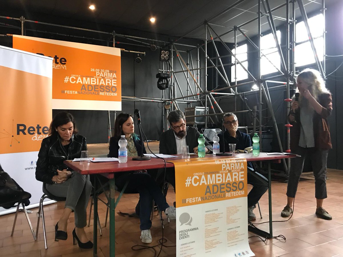 giulianadamato's tweet photo. I #partiti al tempo del #populismo. Con @ReteDem a #Parma. #cambiareadesso #retedem Con @mattiadiletti @davidbidussa @gualminielisa @Minerva84 https://t.co/hfhC1fLdUr