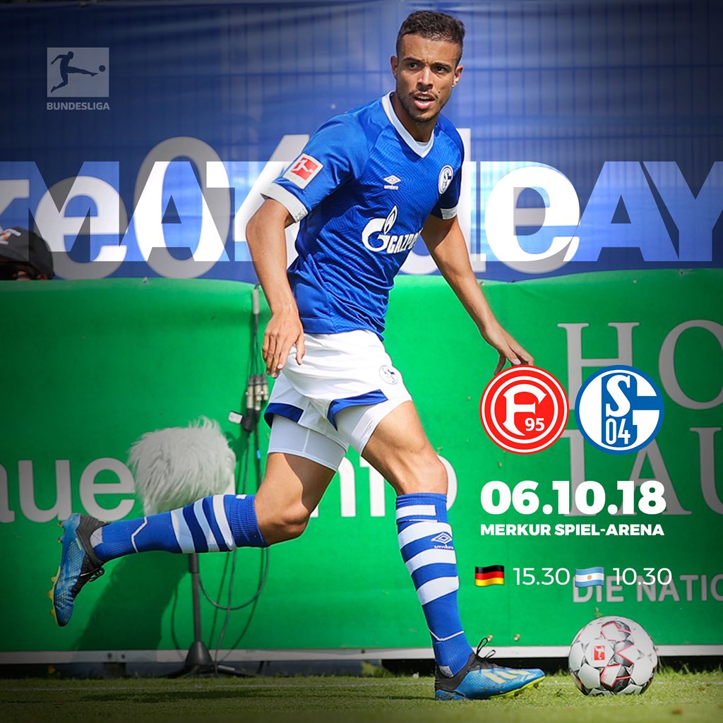 fdisanto9's tweet photo. ⚽️ Spieltag! Auf geht’s Schalke!!!
Let’s do it! 🔵⚪️🙌
Esta tarde más que nunca! Vamos Schalke!
#Matchday #S04 #FDS9 @s04 @Bundesliga_DE https://t.co/5yc6cw3GD0