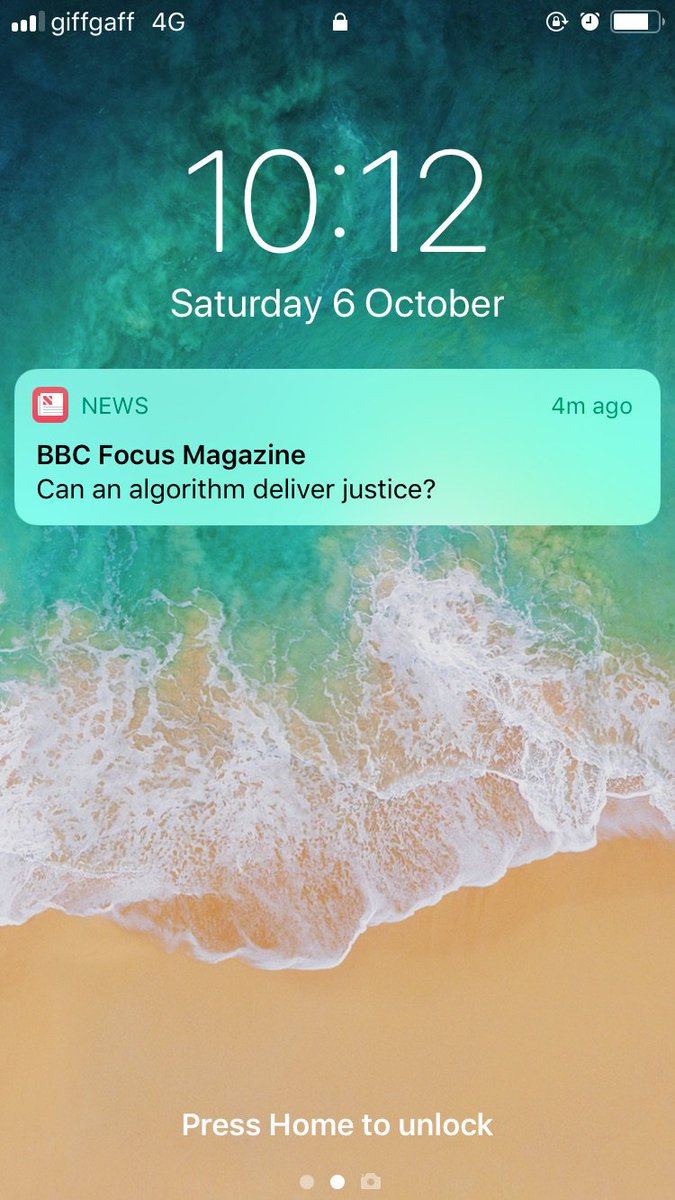 BBC magazine: 'Can an algorithm deliver justice?'
