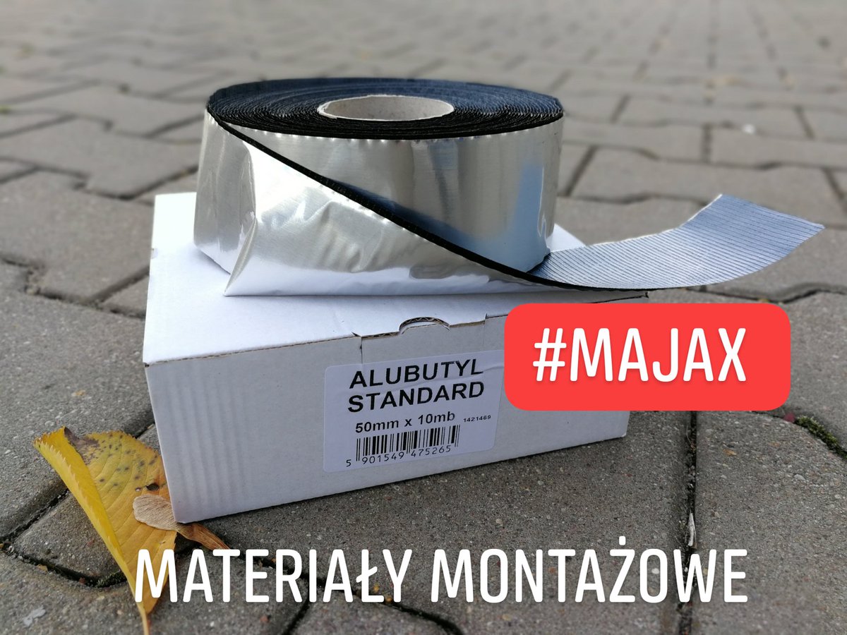 MajaxOZ's tweet photo. #Majax #materiały #montażowe #taśma #tape #folia #alubutyl #Zapraszamy do #współpracy i #zakupów #cieplymontaż #ciepłeokna #okna #okno #window #door #passivhouse #fenster #montaż #budowa #dom #Majaxradzi #Majaxpoleca #ciepło #ciepłyparapet #styrodur #izolacja #łatwymontaż https://t.co/ihyMHFhmC3