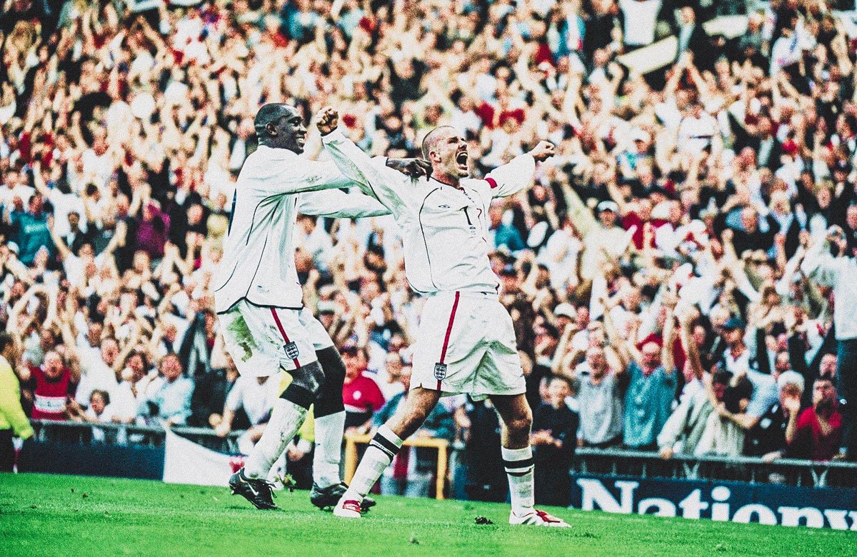 📅 17 Years Ago Today:

⏰ In the 93rd minute....

😰 The nation held their breath...

🎯 As David Beckham stepped up...

😍 ....and sent <a href="/England/">England</a> to the 2002 World Cup.