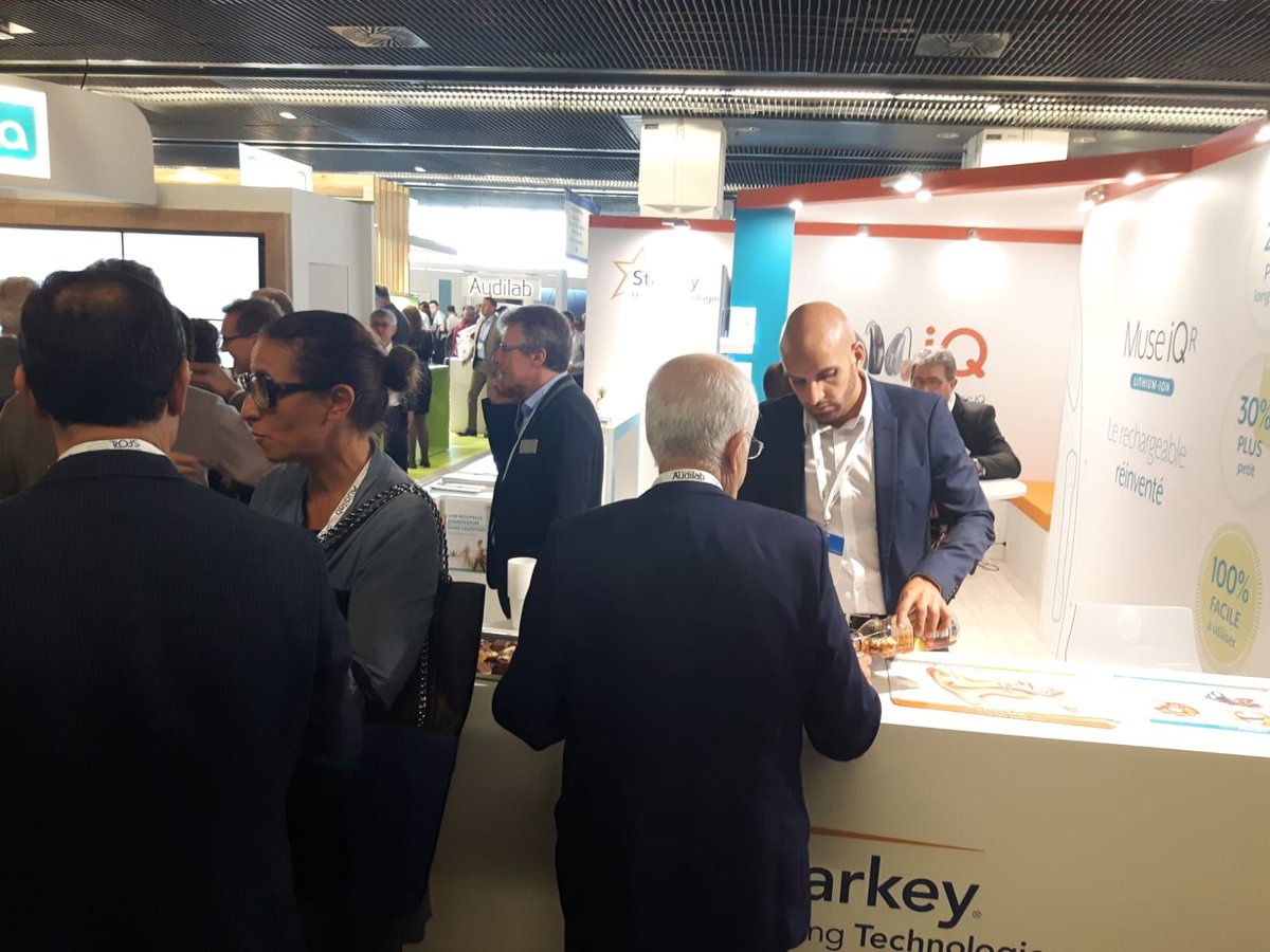 StarkeyFrance's tweet photo. Vous êtes nombreux sur le Stand 25B @Starkeyfrance de la #SFORL2018 ! 😃 @twittorl https://t.co/ihqIj4h45J