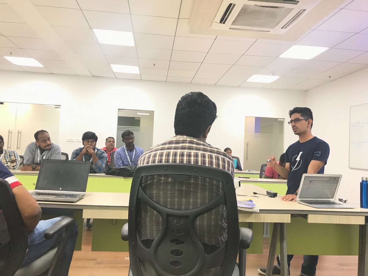 ashwinbretto11's tweet image. An interactive technical presentation on Advanced Lightning components by @vppravi93 
@softsquare 
#Salesforce 
#Lightning 
#SDGChennai #trailblazercommunity