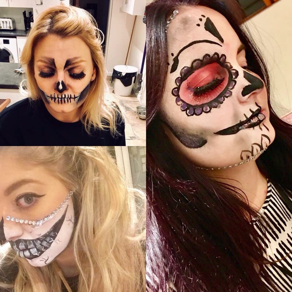 WestivalOTDead's tweet photo. 1 week till @WestivalOTDead and these 2 lovely sorts will be on hand to do your make up at @StringsVenue Oct 13th 💀 https://t.co/4NY1i5xcUE #westivalofthedead https://t.co/2CDeH0hfau
