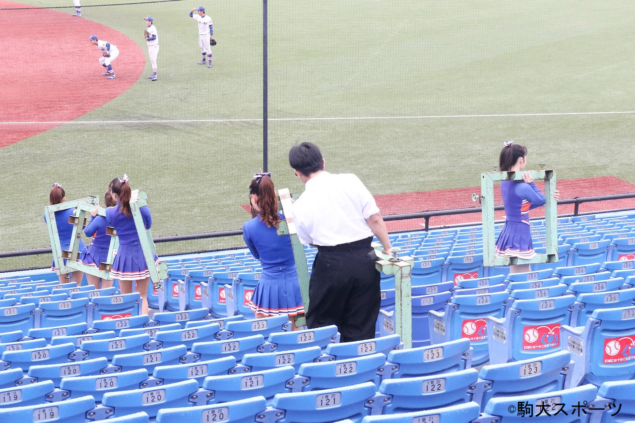 駒大スポーツ on Twitter "【コラム/應援指導部ブルーペガサス】 徹底解説！リーダー台ができるまで(中川