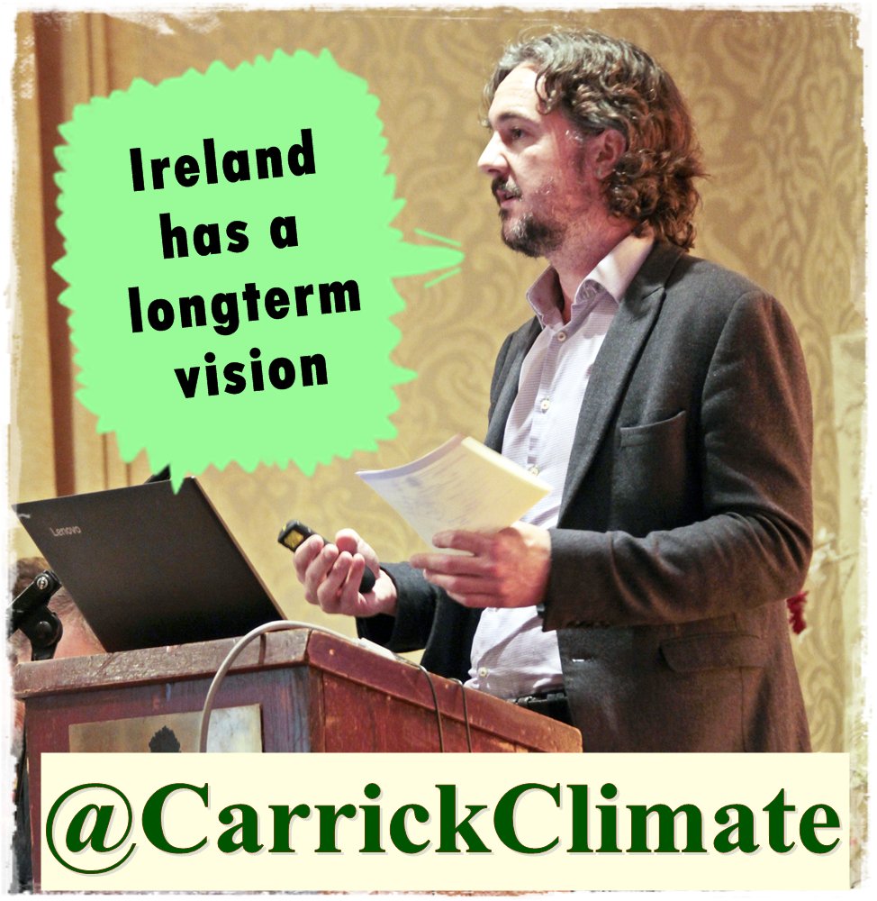 CarrickClimate's tweet photo. Jim @jimmerz50 speaking about LOW CARBON TRANSITION #ClimateChangeConversations @CarrickClimate  - how young people can change the conversation - we need to challenge the status quo - releasing carbon is cumulative in the environment @SEAI_ie #climate action https://t.co/gh02yxY9ub