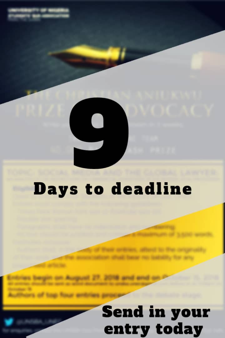 UNSBA_UNEC's tweet photo. Write your way to the courtroom... 9 days to go! #UNSBA https://t.co/RB2BdHHwrJ