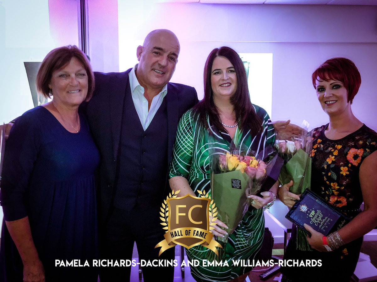 FutureCheer's tweet image. One week ago today we welcomed Pamela Richards-Dackins and Emma Williams-Richards to FC's Hall of Fame. Amanda Johnston was awarded Coach of the Year, Infinity Cheer &amp;amp; Dance took home the Future Stars Community Cheer Award and Zodiac Allstars received Program of the Year award!