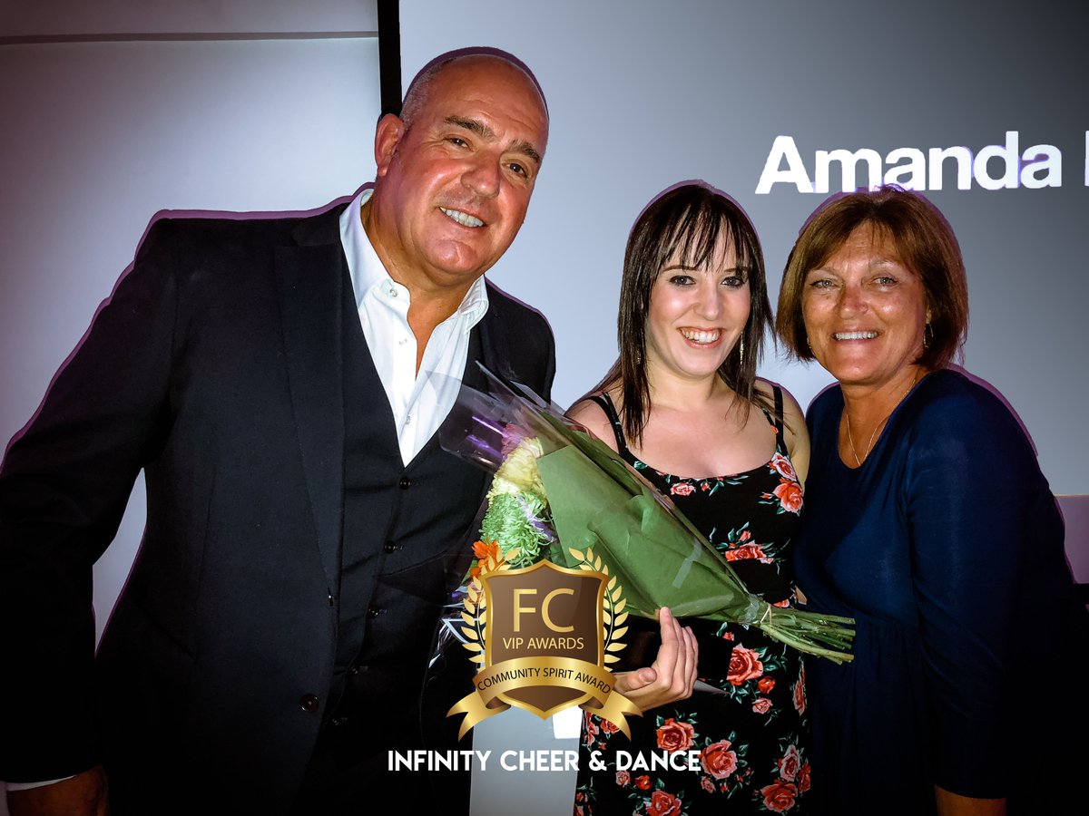 FutureCheer's tweet image. One week ago today we welcomed Pamela Richards-Dackins and Emma Williams-Richards to FC's Hall of Fame. Amanda Johnston was awarded Coach of the Year, Infinity Cheer &amp;amp; Dance took home the Future Stars Community Cheer Award and Zodiac Allstars received Program of the Year award!