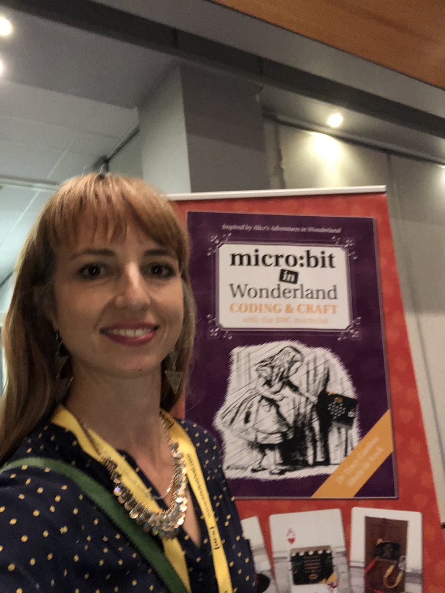 TechAgeKids's tweet photo. Just about to start the first 'microbit in Wonderland' workshop @BFXFestival #BFX18 #techalice https://t.co/jUYrQCWhTy