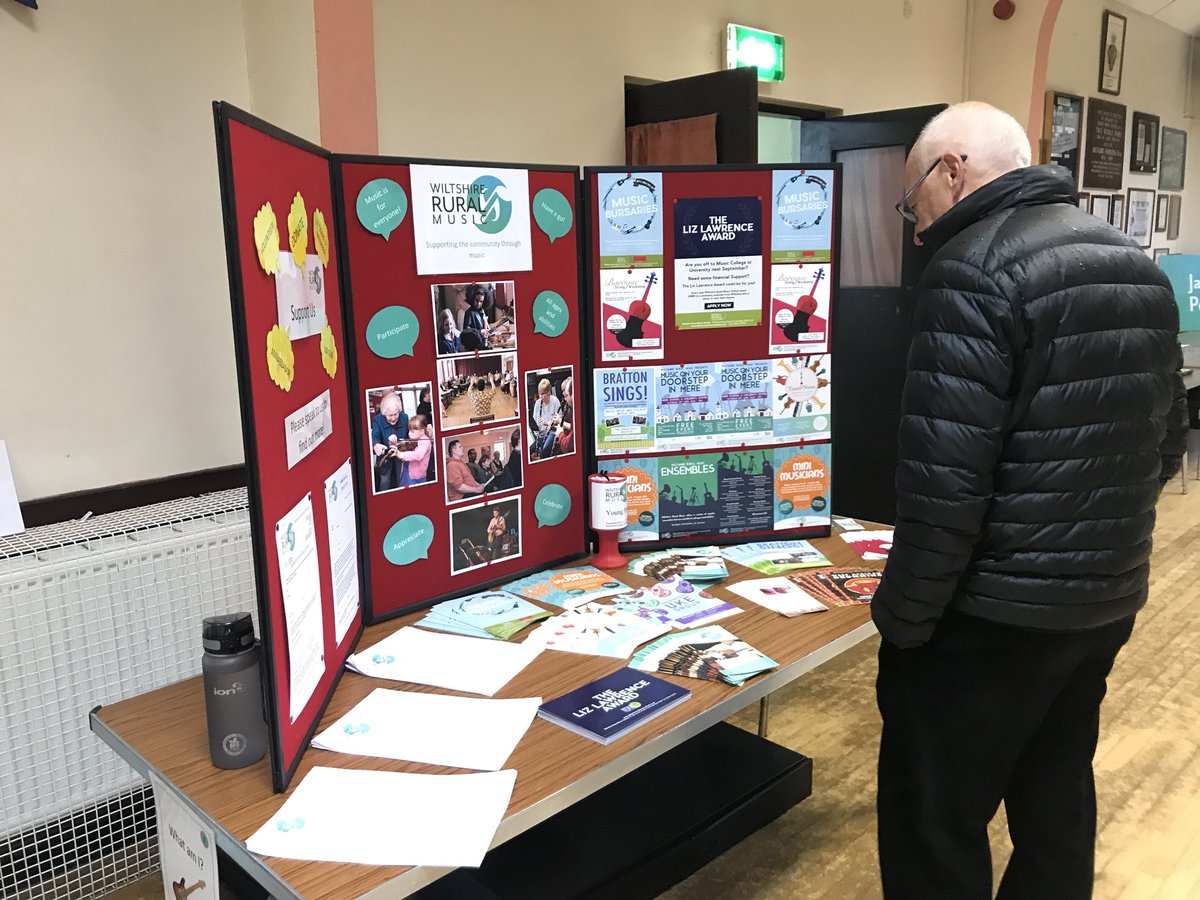 WiltsRuralMusic's tweet photo. Music On Your Doorstep is underway at Memorial Hall! Weβre here until 4pm with free music activities. Come on in from the rain. ππΆπΊπ@RWBArtsFestival @RWBandCCEM @wilcolyneham #musiconyourdoorstep #moyd #rwbmoyd #communitymusic https://t.co/hkazdv7eqb