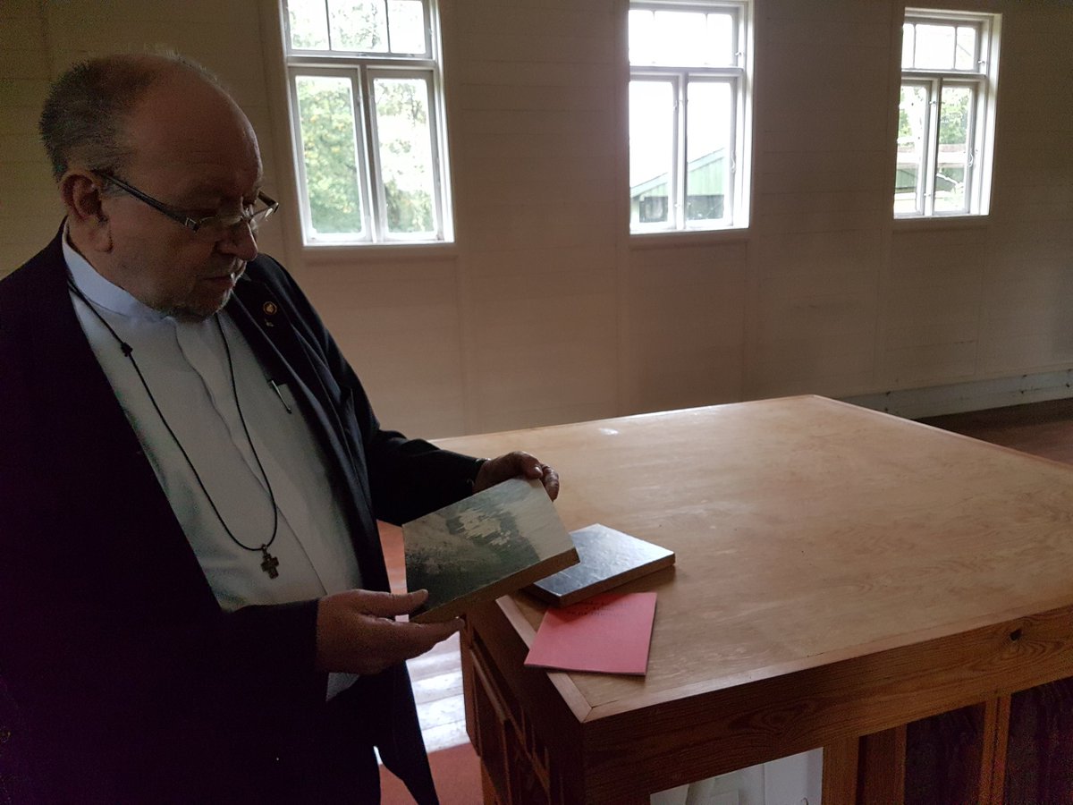 moscicka_dendys's tweet photo. Śladami 🇵🇱obecności w 🇩🇰: Min @Kwiatkowski_A w #Pindstrup - polski kościół św Michała, miejsce z duszą, które odzyskuje swój pierwotny blask https://t.co/UcmMWz6GmL