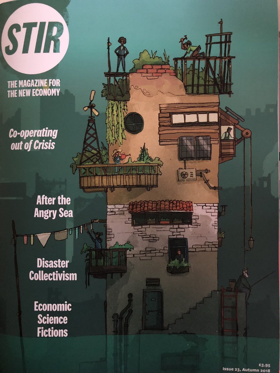 After a very successful @CoopInnovation conference in @yourcroydon this week it’s time to relax & pick up my latest copy of @StirToAction & read about @enMONDRAGON & @MatthewBrownLab #PrestonModel  #ccin18