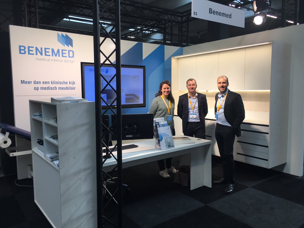 Enthousiaste reacties op onze reeks “mooi medisch meubilair” van Benemed! @huisartsenconferentie en vakbeurs Antwerp Expo