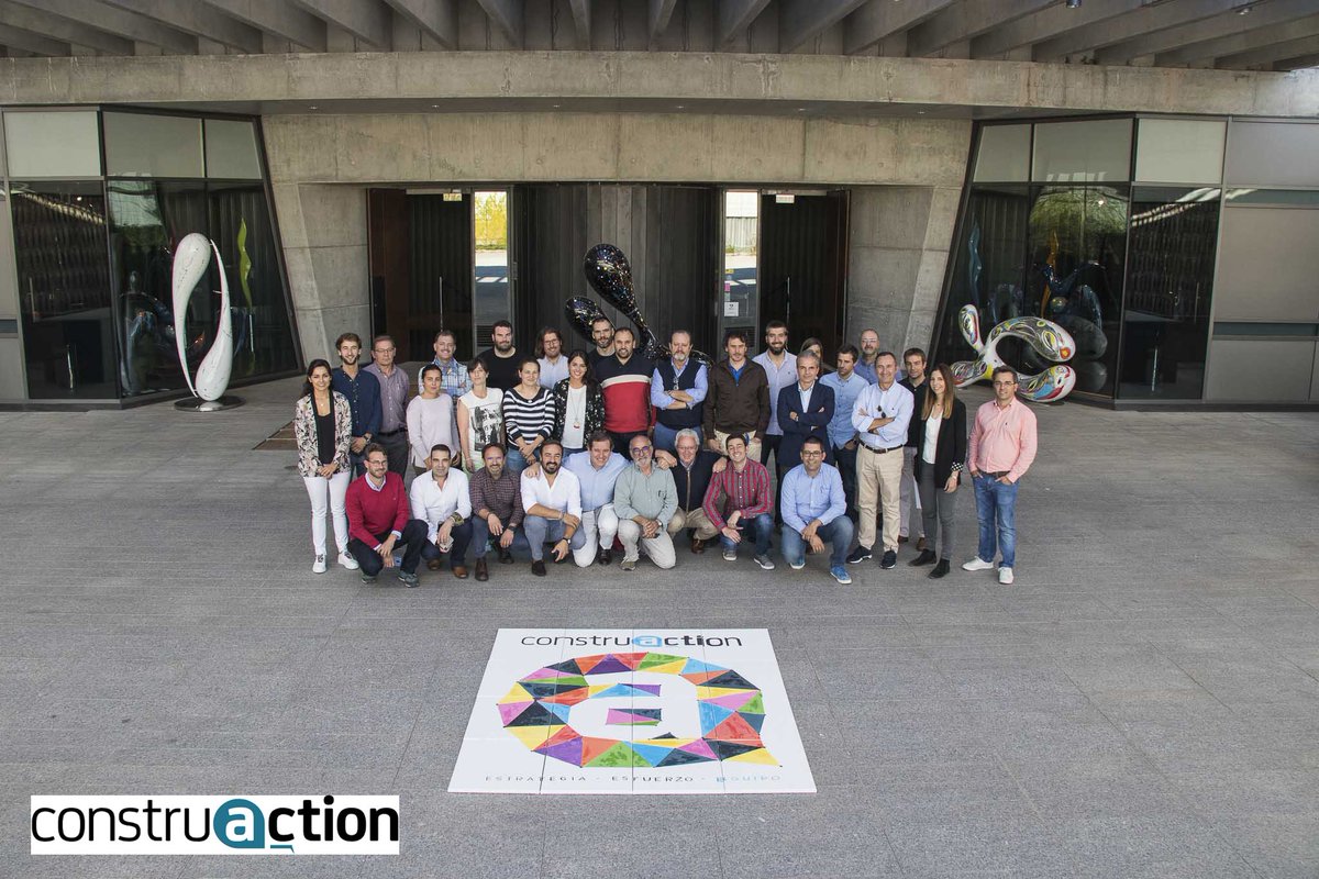 construaction's tweet photo. Los equipos y arquitectos #Construaction de toda España celebramos la 2ª Convención Construaction: estrategia, esfuerzo y equipo para seguir creciendo unidos y ser líderes en el mundo de la #construcción, las #reformas y la alta eficiencia energética. 👏👏👏 https://t.co/uhzmD0YaiY