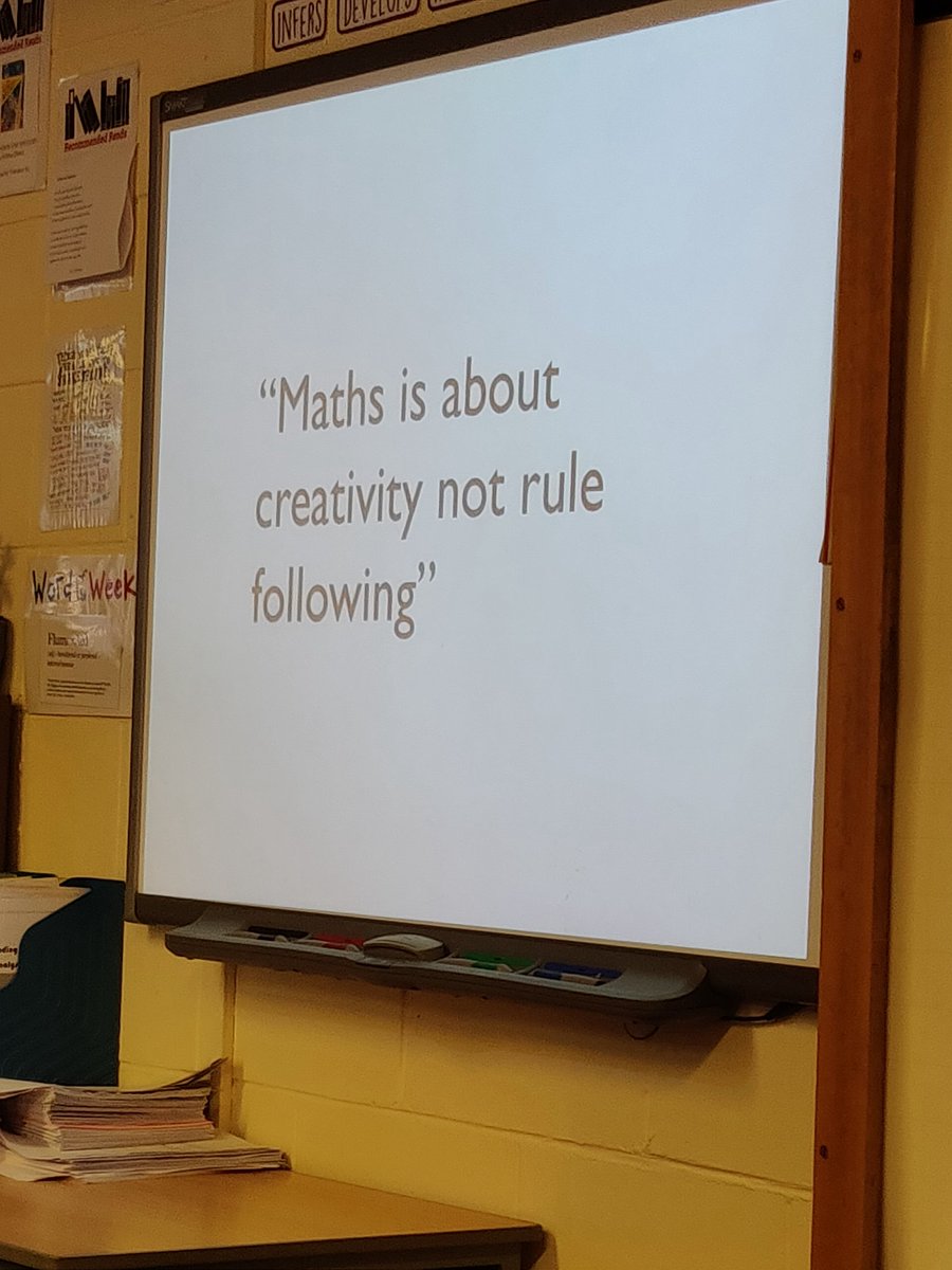 mrbartonmaths's tweet image. I&apos;ll be tweeting some statements from @offpistemaths session entitled &quot;Provocative Statements about Mathematics Education&quot;. Here is the first. What do you think? #MathsConf16