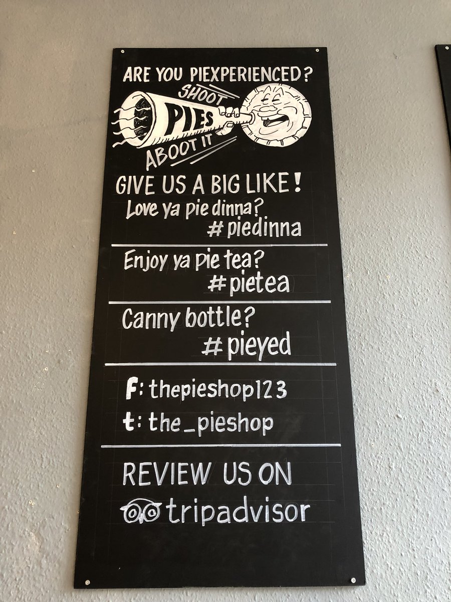 The_pieshop's tweet photo. New sighs up & a few more to come thank you to Richard Ridley-Robinson for the lyrics and local artist Peter Dixion for the fantastic work #piesonthetyne #piexperienced #piedinna #pietea #pieyed https://t.co/xOk8sg6xsz