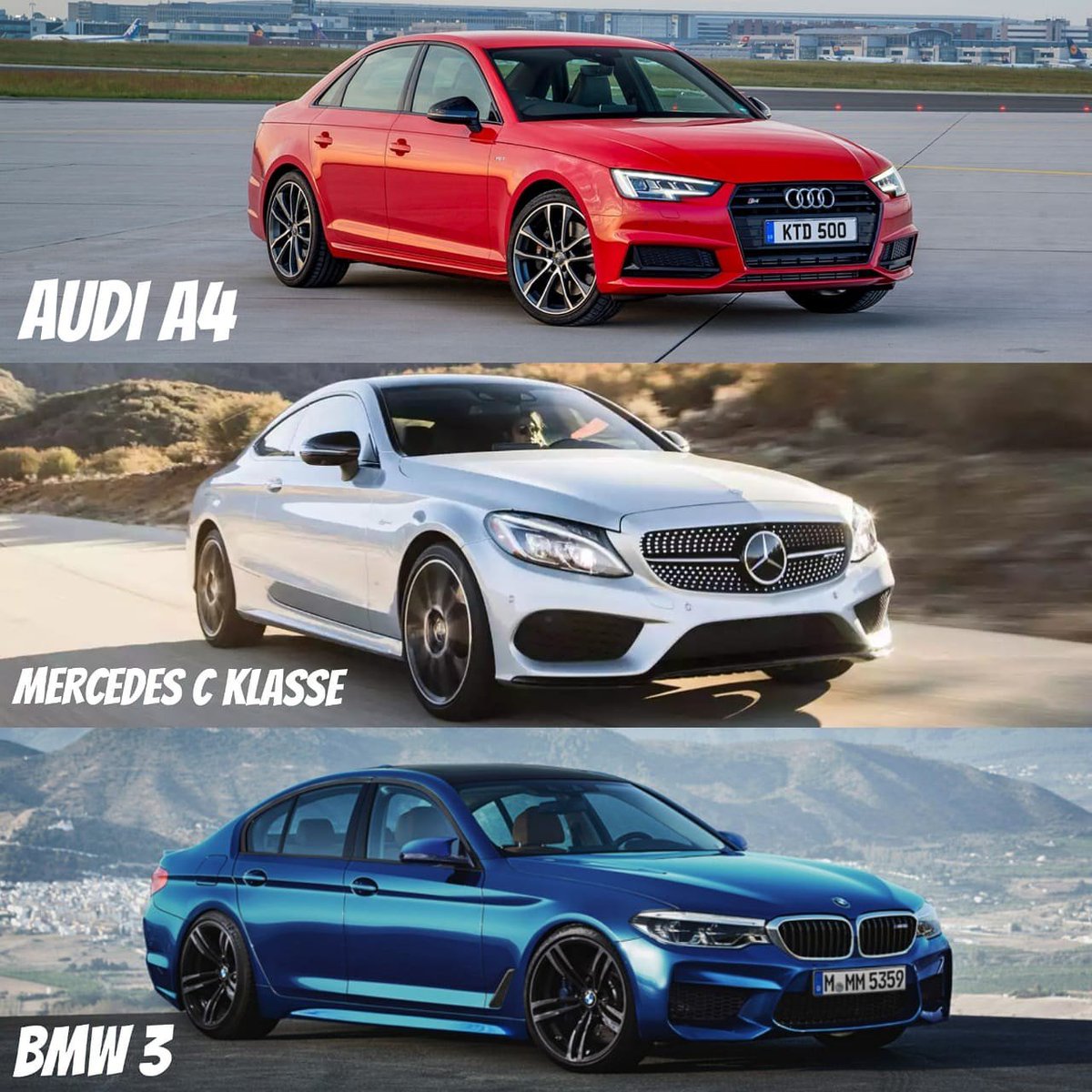 Pilot_Auto's tweet image. С появлением BMW 3 серии седьмого поколения битва немецких премиум-седанов выходит на новый уровень. Кто из этой троицы является победителем?