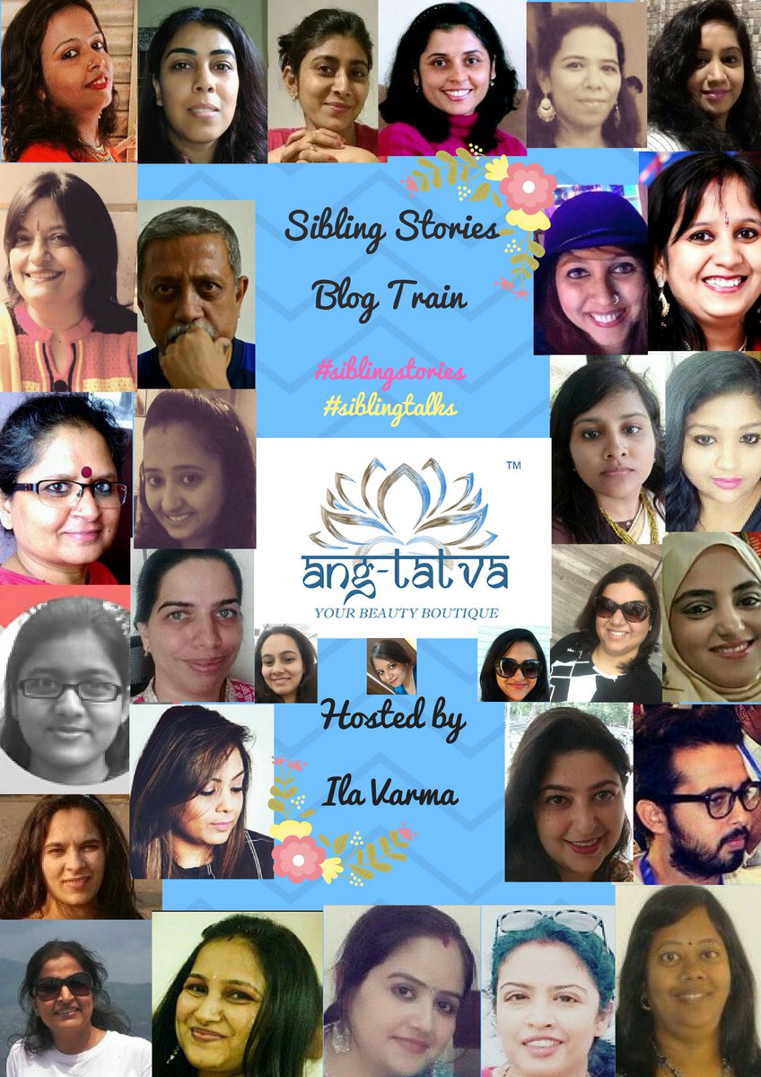 VJSasi7's tweet image. #SiblingStories #SiblingTalk which is Hosted by @VARMAILA in collaboration with Ang-tatva- 31 Bloggers going to share their childhood memories with the #Siblings -partners in crime always So don't miss out to follow #SiblingStories to be a part of this amazing blog train