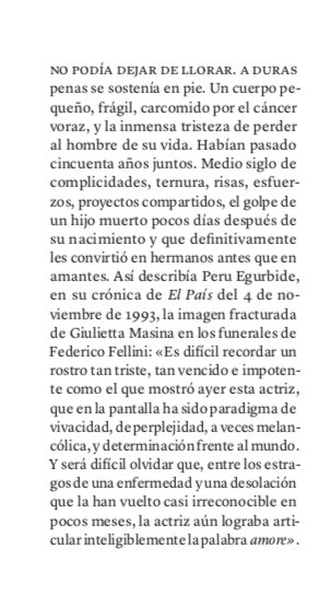 JotDownSpain's tweet photo. Conocedores de su grave estado de salud otorgaron al cineasta italiano el Óscar honorífico a toda una brillante carrera. Fellini repartió agradecimientos pero, sobre todo, pidió a su esposa que dejara de llorar.
Giulietta y Federico, una bonita historia de @jorbernal #Smart36 https://t.co/aiptyELMi0