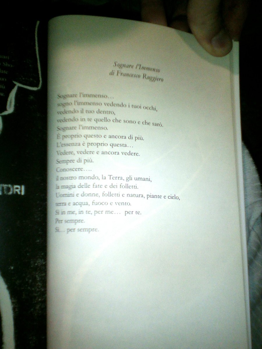 maggievale's tweet photo. Amiche questa è una #poesia scritta da mio fratello😊 fa parte di una raccolta di poesie pubblicata dalla casa editrice #Kimerik😄👍 @mariadicuonzo1 https://t.co/MGX2GGFrVW