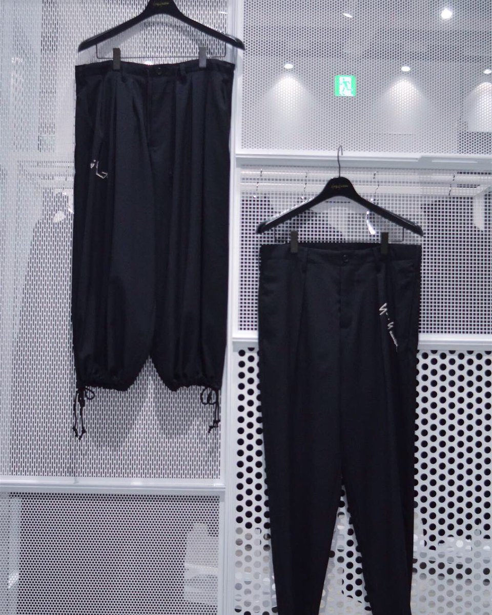 yohji yamamoto 90ssレプリカ 刺繍 バルーンパンツ | www.myglobaltax.com