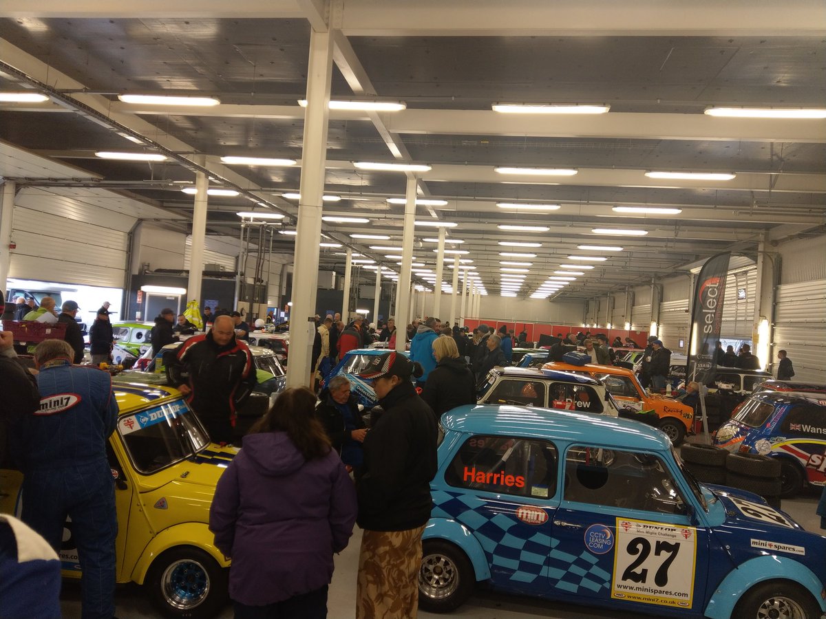 How many Mini Miglia and Se7ens can you get in a garage?