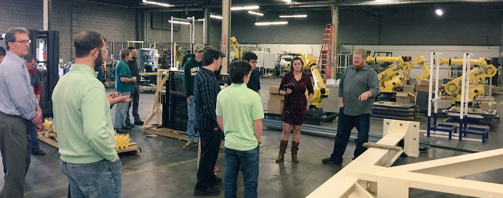 DrSamSamanta's tweet photo. Real-life business intelligence education at https://t.co/nzBa2i7Z1e on the @MfgDay 🎓https://t.co/x3otFR4Ppe 🌀Thanks Patrick Tobin & Han-tek Team! 🌀 #ExperientialLearning through visits to 12+ businesses in #ROC @FLXFWD #HighTechEcoSystem https://t.co/X59AJxe5VT