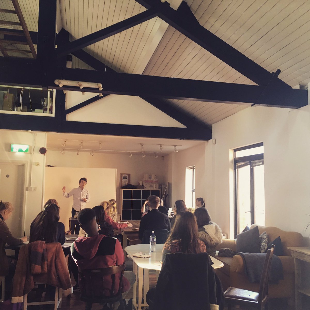 blickstudios's tweet photo. Delighted to support @belfastdesignwk alongside @coffeenosugared @DestinationCQ @holdingproject @PLACENI and @FCBStudios with their Urban Design Challenge workshop this morning #belfastdesignweek #urbandesignchallenge #designchallenge #cathedralquarterbelfast #destinationcq https://t.co/OS3C7qLf8A