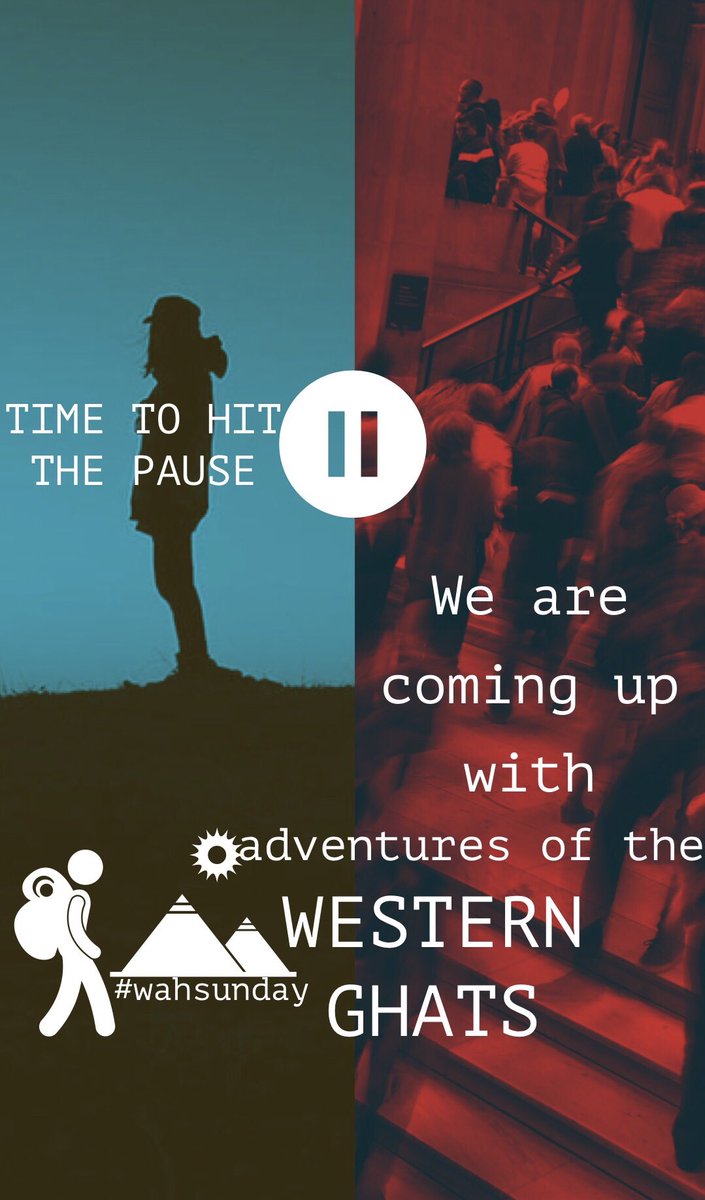 WahhSunday's tweet photo. Heylo Folks from the western part, stay tuned for fun-filled weekends ahead ! #mumbai #pune #lavasa #lonavala #khandala #westernghats https://t.co/7CKg9UV9if